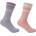 Everlast Чорапи Everlast Women's Ribbed Crew Socks - Multi