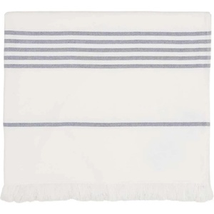 SEA RANCH Хавлиена кърпа Sea ranch Long Beach towel - White (White / Dark Navy)