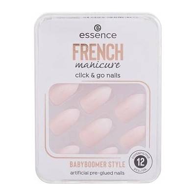 Essence French Manicure Click & Go Nails umělé nehty 02 Babyboomer Style 12 ks – Zboží Dáma