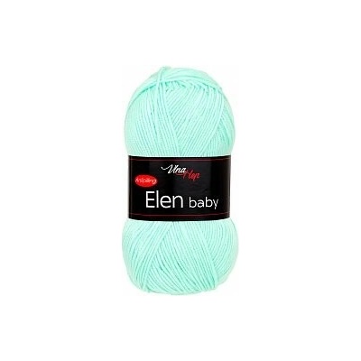 Vlna-hep Příze Elen baby 41195 světlý mint