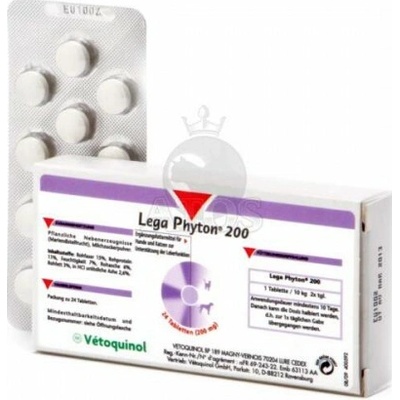Vetoquinol Lega Phyton 200 24 tbl.