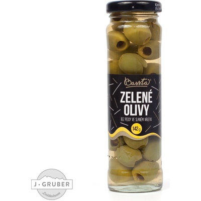 Bassta Zelené olivy 142 g