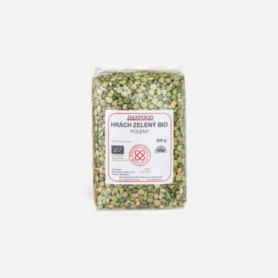 Danfood BIO hrách zelený půlený 0,5 kg