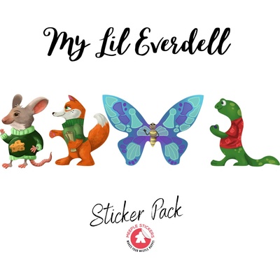 Meeple Stickers samolepky pro my Lil’ everdell
