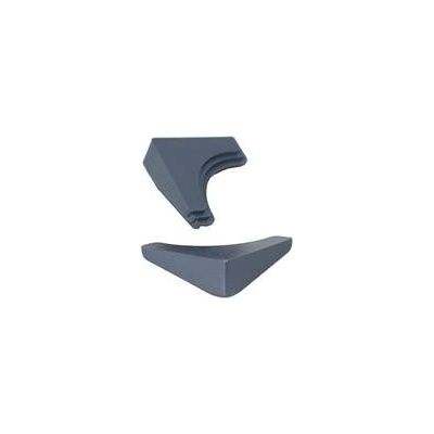 Zolux Komponenty PANAS COLOUR plast.rohy ke dnu šedá 4 ks