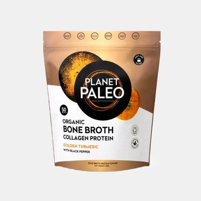Planet Paleo BIO Sušený hovězí vývar s kurkumou 450 g