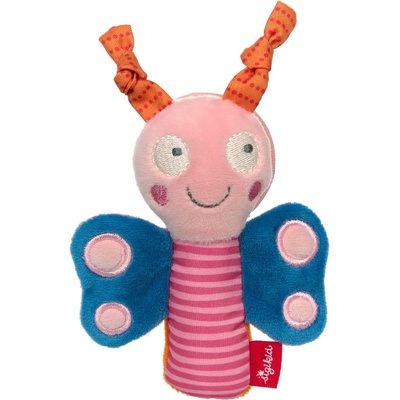 Sigikid Мека играчка с дрънкалка Sigikid - Butterfly (42602)