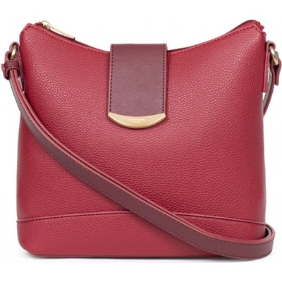 Hexagona dámská crossbody kabelka 309768 FRAMBOISE červená