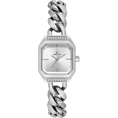 Daniel Klein DK. 1.13781-1 Premium Дамски часовник- сив циферблат, сребриста верижка от неръждаема стомана
