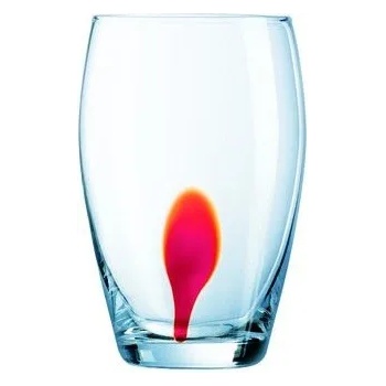 Image 1 of Luminarc Чаша за вода Luminarc Drip Red 350ml, 4 броя (646694)
