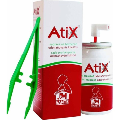 Atix Sada pro bezpečné odstraňování klíšťat spray 9 ml + pinzeta – Zboží Mobilmania