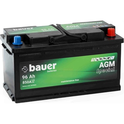 Bauer AGM 12V 96Ah 850A BA59602