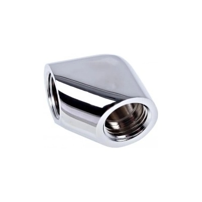 Alphacool Въртящ се L-конектор Alphacool Eiszapfen, G1/4 AG auf G1/4 IG, Сребрист (1011188)