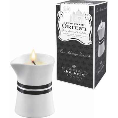 Petits Joujoux Orient masážní svíčka granátové jablko-bílý pepř 120 ml