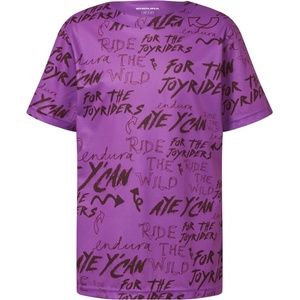Endura Детска спортна тениска Endura Kid's SingleTrack Core Tee Sport shirt - End Purple - размер 9/10 Years (704-5988-0312)