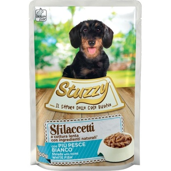 Stuzzy Shreds with white fish 100 g