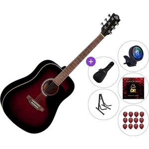 Algam Eko Ranger 6 Premium SET Red Sunburst Акустична китара
