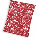 Carbotex Supersoft vianočná flísová deka RED Coral
