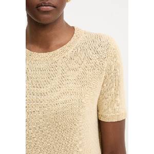 Weekend Max Mara тениска дамска ленена PANCONE (2615361042600) - answear - 273,62 лв