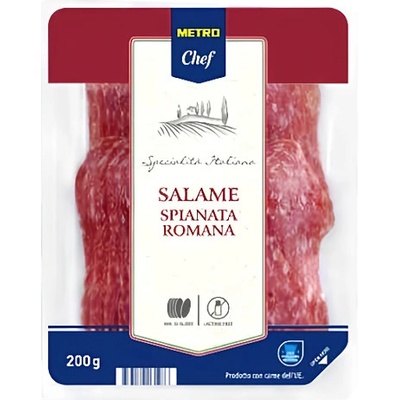 Metro Chef Salame Spianata Romana plátky 200 g