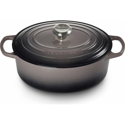 Le Creuset Kastról SIGNATURE 29 cm, 4,7 l, oválny, FLINT, liatina
