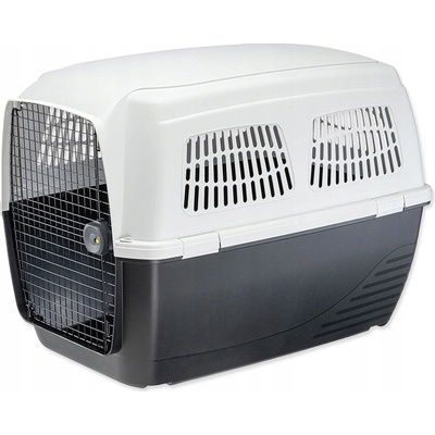 Ferplast Přepravka pro psa šedá XXL 105 cm x 75 cm 79 cm