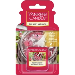 Yankee Candle Аромати за кола yankee candle с аромат на червена малина - луксозен етикет