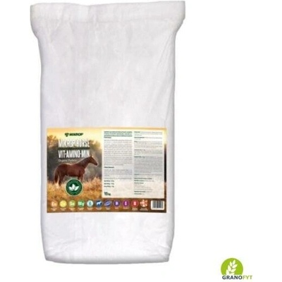 MIKROS Horse Vit amino min Granulovaný doplněk s aminokyselinami vitaminy a minerály 15 kg