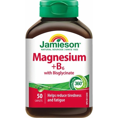 Jamieson Magnesium + B6 with Bisglycinate 50 tabliet