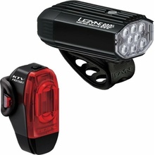 Lezyne Micro Drive 800+ KTV Drive Pro+ set čierne