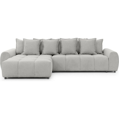ROPEZ Светлосив ъглов диван (ляв ъгъл) Albane - Ropez (Albane Narożnik L - Lewa OT Aragon 80 ( Davis ) Standard)