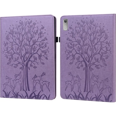 Vsetkonamobil 67489 ART DEER Zaklápacie puzdro pre Lenovo Tab P11 Gen 2 fialové