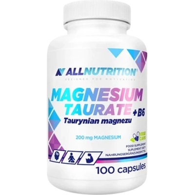 ALLNUTRITION Magnesium Taurate + B6 100 mg [100 капсули]