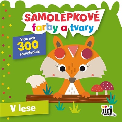 Samolepkové farby a tvary pre najmenších zvieratká v lese