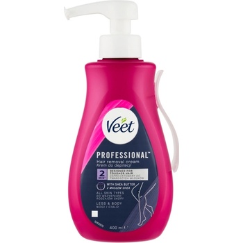 Veet Depilační krém pro všechny typy pokožky Proffesional (Hair Removal Cream) 400 ml