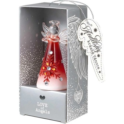 ARGUS Anděl ze skla v papírové krabičce 7,5cm 23590001 – Hledejceny.cz