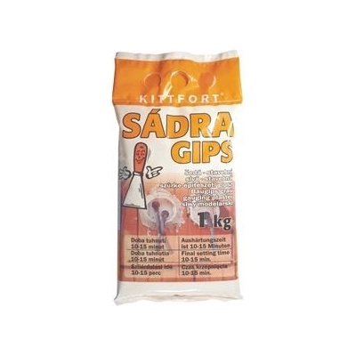 Sádra stavební šedá Kittfort 20 kg