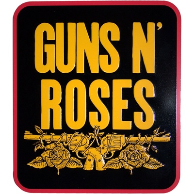 Guns N' Roses Stacked Black Магнит (GNRMAG09)