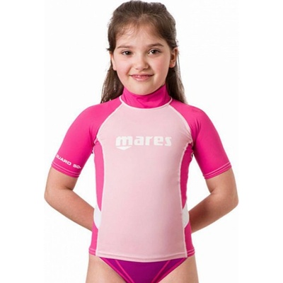 Dievčenské triko Mares RASHGUARD JUNIOR, krátky rukáv