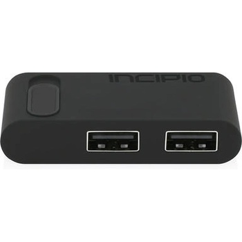 Image 1 of Incipio USB-C Dual Port Adapter (PW-263-BLK)