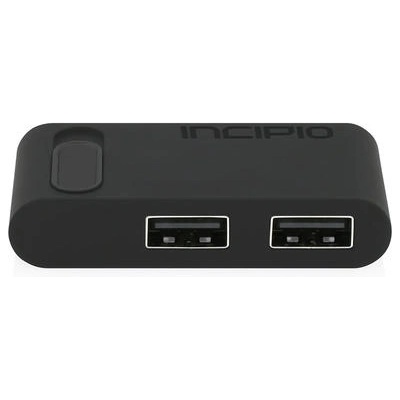 Incipio USB-C Dual Port Adapter (PW-263-BLK)