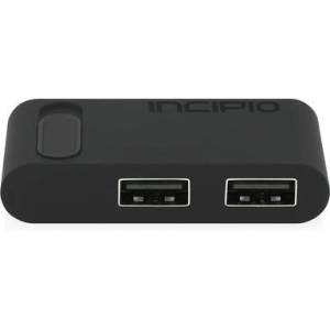 Incipio USB-C Dual Port Adapter (PW-263-BLK)