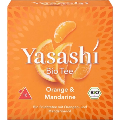 Yasashi Orange & Mandarin 16 x 2,5 g