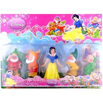 Комплект фигурки Снежанка с четири джуджета, преоценка