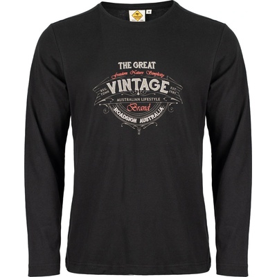 Roadsign Australia Vintage černá černé