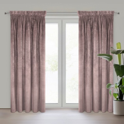 Takoy DIVA LINE exkluzivní závěs z měkkého veluru s sametovou strukturou, gramáž 300 g/m² 140 x 270 cm-HF-315127 | 140 x 270 cm
