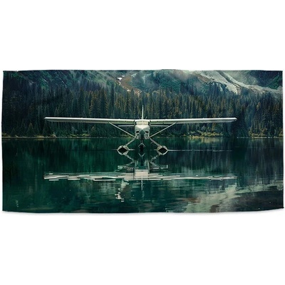 Sablio Uterák Hydroplán na horském jezeře 50 x 100 cm