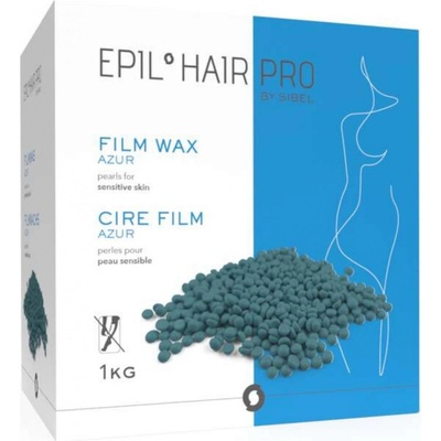 Sibel WAX "AZUR depilační vosk 1000 g, uklidňující efekt