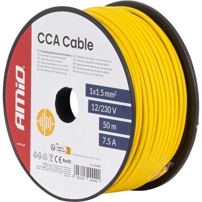 Amio 1x1.5 mm² 7.5A 12/230V 50 m