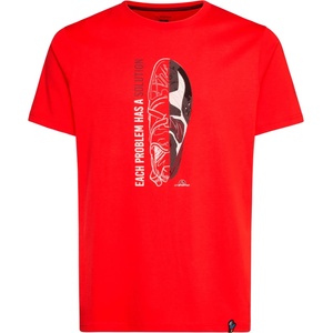 La Sportiva Мъжка тениска La Sportiva Solution T-shirt - Mountain Red - размер XL (216-3675-0514)
